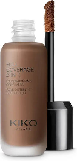Kiko Milano Full Coverage 2 In 1 Foundation Liquid Concealer 25ml
