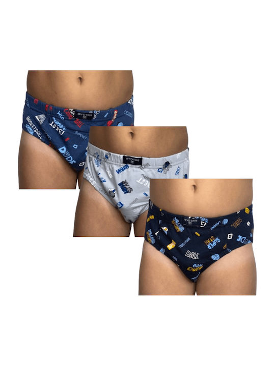 Biyo Set of Kids' Briefs Multicolored 3pcs