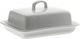 Mplco White Porcelain Butter Dish