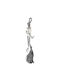 Marhome Hanging Lucky Charm Pomegranate Gray made of Crystal 30cm 1pcs