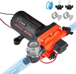 Αντλία Νερού Vevor Rv 12v Dc 5 Gpm 18,9 L Min Αντλία Νερού Διαφράγματος Αυτοπροσαρμογής 4-θαλάμων Αυτόματο Διακόπτη Πίεσης Μέγιστη Πίεση 70 Psi Κατά Παραγγελία Rv Τροχόσπιτο Θαλάσσιο Γιοτ Πλύσιμο Αυτοκινήτου
