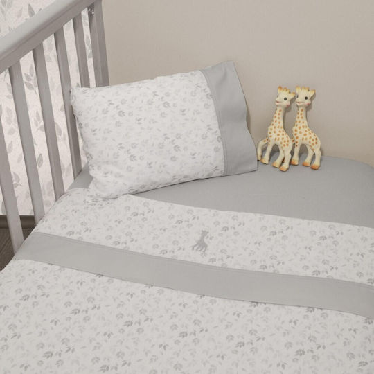 Baby Oliver Set cu Cauciuc Gri 110x170cm