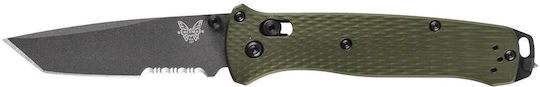 Benchmade Bailout Survival Knife with Locking Mechanism Black