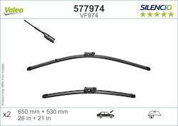 Valeo Set Ștergătoare Față 650mm/530mm Valeo Set Ștergătoare Față 650mm/530mm