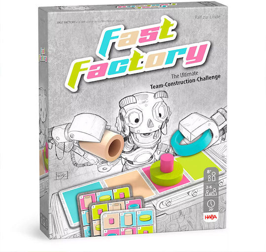 Board Game Fast Factory for 2-6 Players 8+ Years Old (EN) Haba