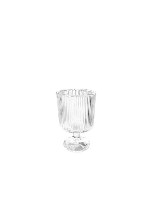 Trends Set Gläser Wasser aus Glas Mit Stiel 260ml 6Stück
