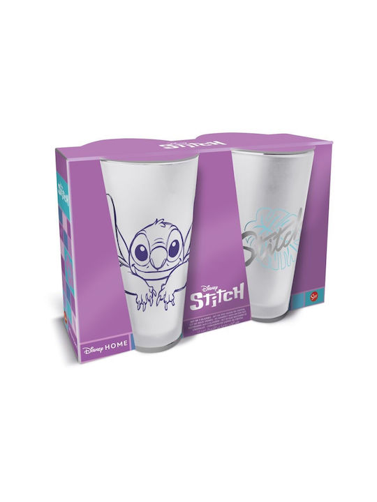 Stor Set of Glasses made of Glass 490ml 2pcs