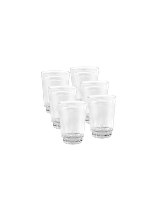 Keskor Σετ Ποτήρια για Λευκό Κρασί από Γυαλί 200ml 6τμχ