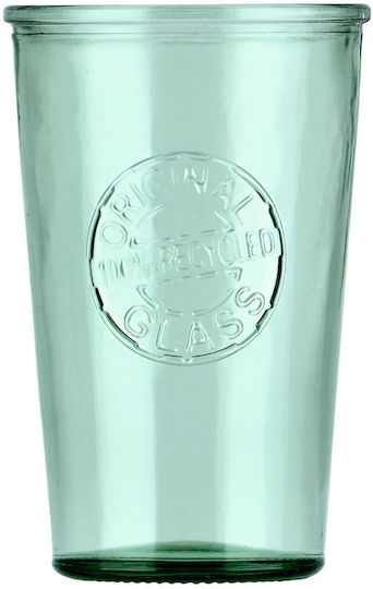 Estia Set Of Glass Water Glasses Green 320ml 6 Pieces Estia Set Of Glass Water Glasses Green 320ml 6 Pieces