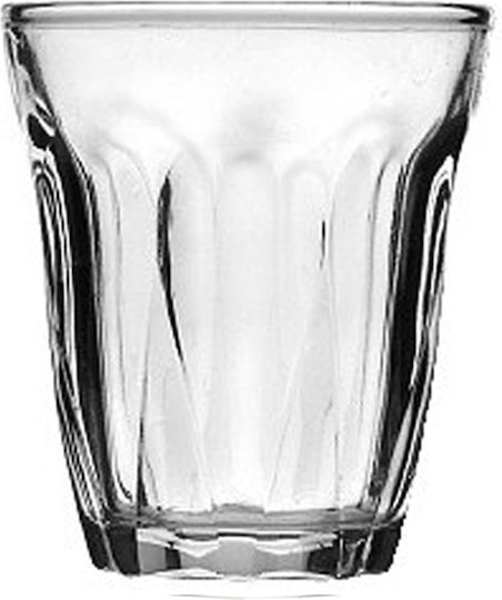 Uniglass Set of Glasses for White and Red Wine made of Glass in White Color 130ml 12pcs