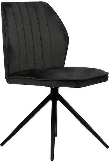 Arleta Stühle Speisesaal Grey 2Stück 52x46x91cm
