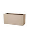 Harmony Monaco Blumenkasten Taupe 80x29x40cm