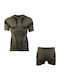 Mil-Tec Functional Underwear Performance Herren Thermo Set Grün