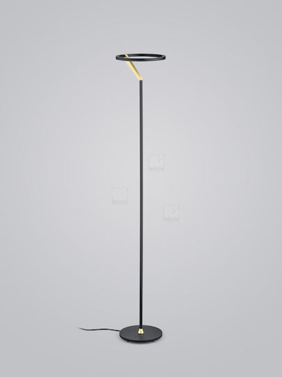 Helestra LED Floor Lamp with Warm White Light 920lm Black