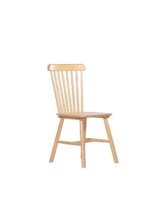 Kitchen Wooden Chair Beige 50x51x90cm 2pcs