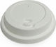 Disposable Sip Flip Lids White Sugarcane Cup 12-16oz 50pcs