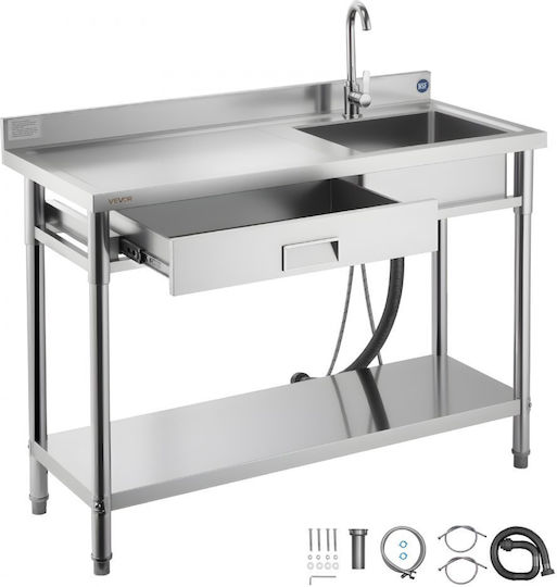 Vevor Faucet Single DSCDGZT120CMNFORS001V0 120x50x94cm
