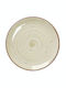Espiel Terra Plate Desert made of Porcelain Green with Diameter 19cm 6pcs