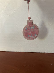 Holz Rosa Weihnachtsbaumschmuck