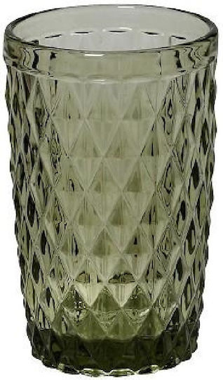 Espiel Tristar Set of Glasses Water made of Glass in Green Color 6pcs