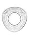 Gurallar Plate Desert Glass Transparent 12.4cm