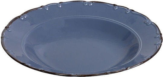 Espiel Liana Πιάτο Βαθύ από Πορσελάνη Καφέ 23cm 6τμχ
