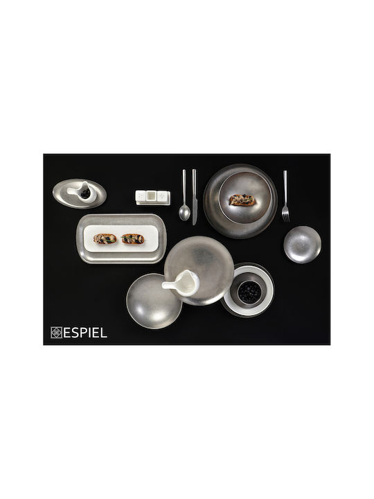 Espiel Snow Set Gläser aus Edelstahl in Gray Fa...