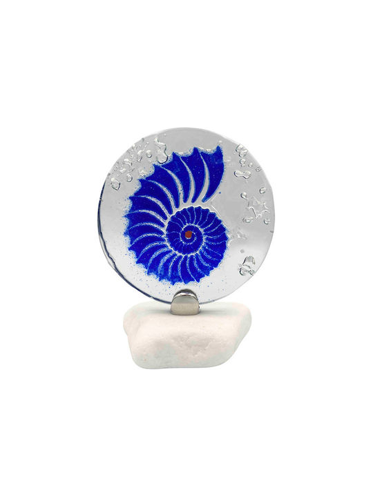 Marhome Decorative Seashell Fujii made of Glass 10x12cm 1pcs