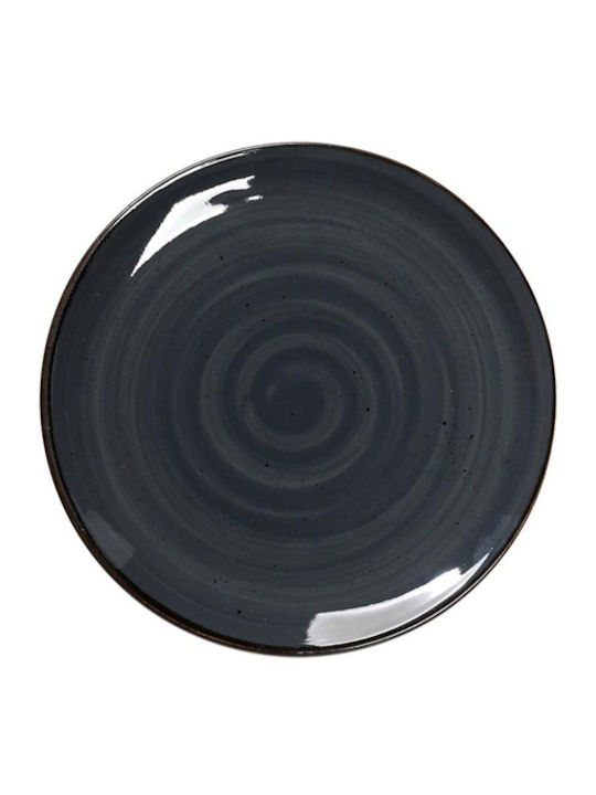 Espiel Terra Grey Plate Desert Ceramic Gray 19c...