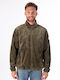 Men's Fleece Cardigan Khaki