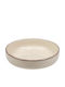 Espiel Tuscany Ceramic Soup Plate Beige Diameter 21cm 6 Pieces