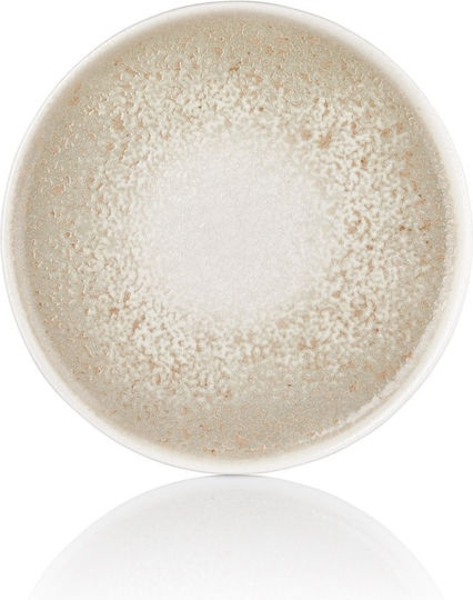 By Bone Natura Plate Shallow made of Porcelain Beige with Diameter 27cm
