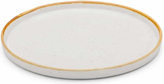 Yuk Teller Untiefe aus Porzellan Beige 20.5cm 6Stück