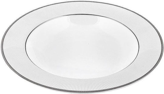 Oriana Ferelli Teller Suppe Silber 23cm 6Stück