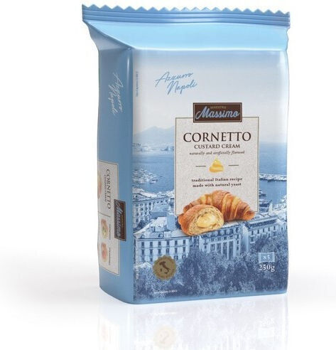 Maestro Massimo Croissant Custard Cream 225g 5τεμ