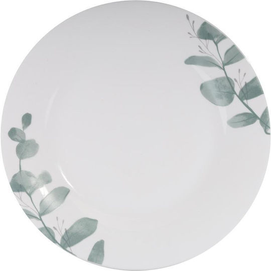 Bormioli Rocco Plate Shallow Green with Diameter 25.5cm 6pcs