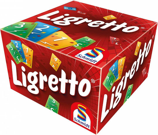 Joc de Societate Ligretto Red pentru 2-4 Jucători 8+ Ani Schmidt