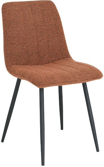 Praga Dining Room Fabric Chair Ecru 54.5x44x89cm
