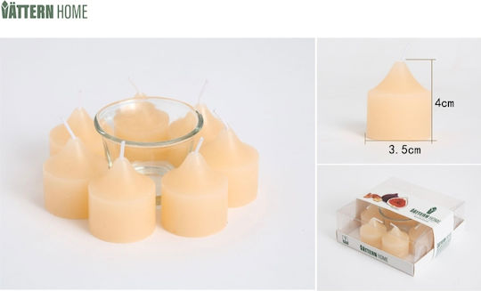 Vattern Home Aromatic Candle with Fig Perfume 7 Pieces