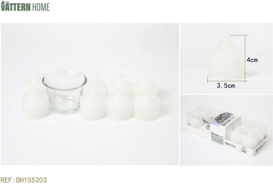 Vattern Home Αρωματικό Κερί Κηροπηγίου με Άρωμα Bluebell 8τμχ