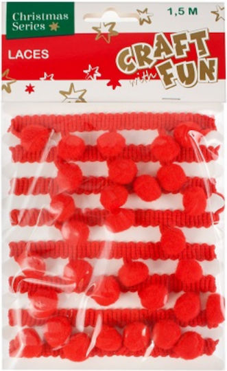 Κορδελα Πομ Πομ 1,5μ Craft Fun