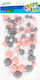 Pom Pom 1mm 1.5mm 2mm 90 Pieces Gray Pink White Craft Fun