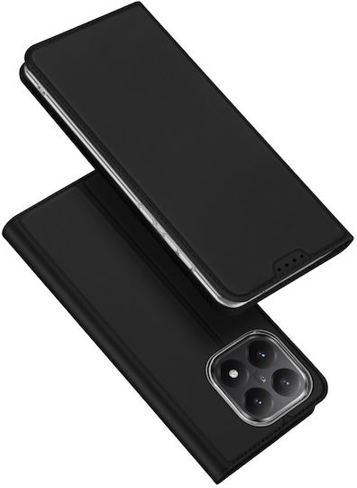 Dux Ducis Skin Book Δερματίνης / Σιλικόνης Μαύρο (Xiaomi 15T)