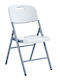 Outdoor Chair Metallic Gray 47x56x84cm