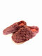 Winter Women's Slippers with Fur Brown