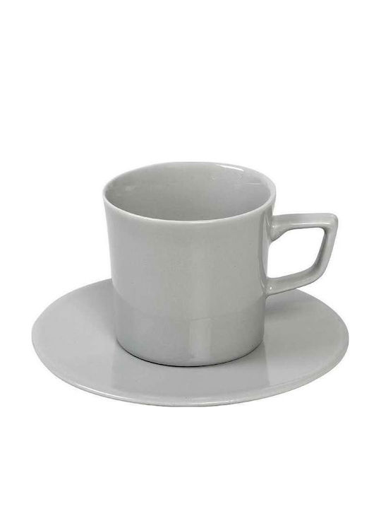 Espiel Essentials Cană Espresso Ceramică Gri 100ml