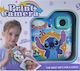 Disney Stich Children's Camera with Thermal Printing Blue