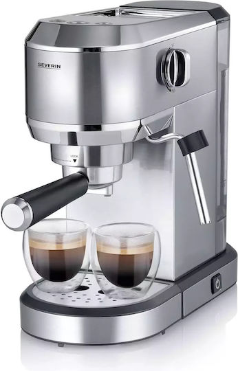 Severin Automatic Espresso Machine 1350W Pressure 20bar Silver KA 5997