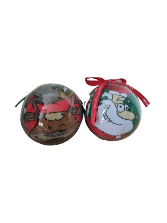 Set 2 Paare Weihnachtsbaumschmuck Kugel 0680 Zufällige Designwahl