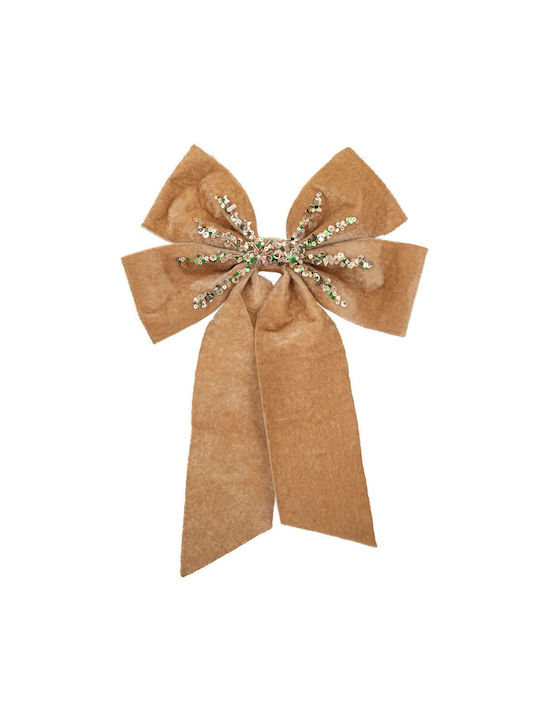 Weihnachtsbaumschmuck Bananenstoffartig Samt Champagner Iliadis 90683 Set 6 Stück Stoffartiger Samt Champagner Iliadis Il_90683